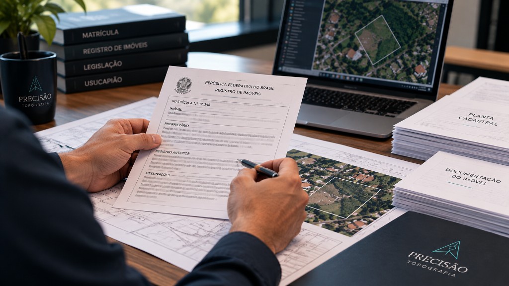 Documentos do imóvel em análise técnica